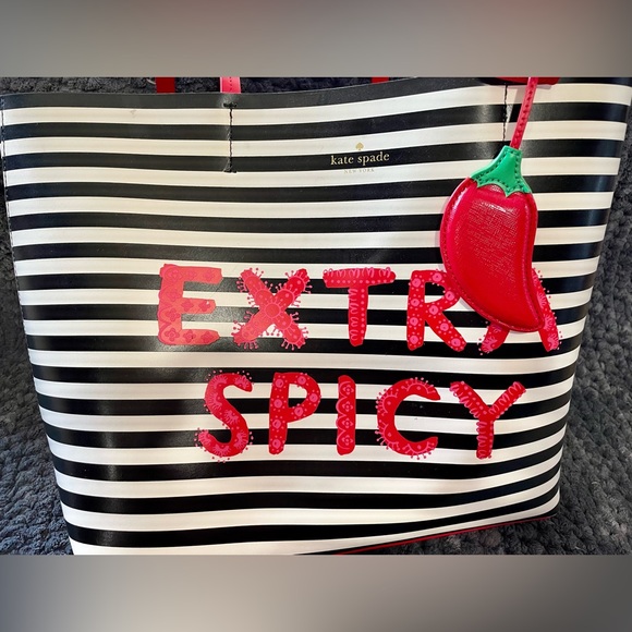 Kate Spade Extra Spicy Large Tote and Wallet - Picture 3 of 10